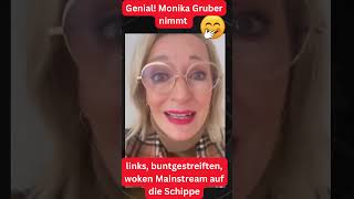 Genial Monika Gruber nimmt links bunten woken Mainstream auf die Schippe satire short trump [upl. by Ahsenev78]