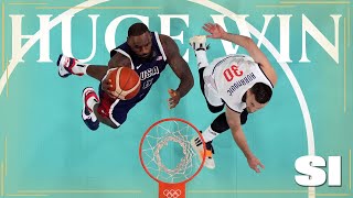 LeBron USA Beat Serbia  Olympics  Sports Illustrated [upl. by Awe]