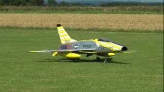 Euroflugtag 2012  F100 Super Sabre [upl. by Alidia]