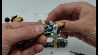 Replacing Rubber ORing Bands On Your Vintage GI Joe Action Figures [upl. by Haggai364]