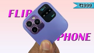 Unboxing Cute Flip Phone  Snexian Rock X Flip Phone only ₹1999 [upl. by Gadmon]