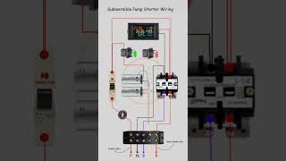 Submersible Pump Starter Wiring🙋🏻‍♂️ [upl. by Graehl]