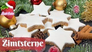 Zimtsterne  besonders weich saftig und lecker  das beste Rezept  Weihnachtsplätzchen  BabCake [upl. by Aileme58]