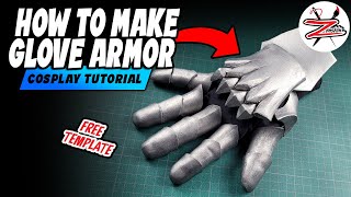 Foam Glove Armor Tutorial  Gepard  Honkai Star Rail Cosplay [upl. by Nikolas3]