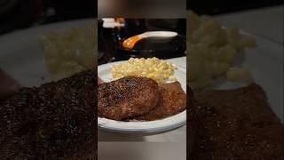 Hamburger steak recipe its actually tender😂 easyrecipe dinner steak quickrecipe food yummy [upl. by Mclaurin]