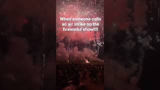 Air strike on a fireworks show [upl. by Diantha]