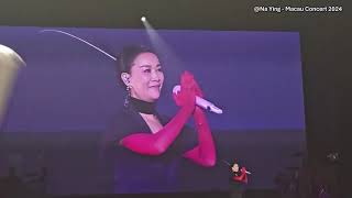 Vietsub Na Ying  Macau Concert 2024  Talk 4p [upl. by Norene]