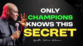 THE BEST SECRET YOU MUST KNOW IF YOU WANT TO BE GREAT AGAIN shorts  APOSTLE JOSHUA SELMAN [upl. by Mitran]