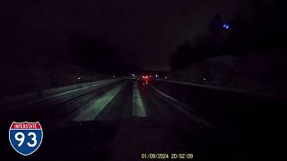 D3305  Manchester NH to Windham NH via NH101 and I93 [upl. by Hait]