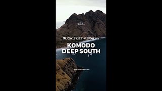 Komodo Deep South Adventure Book 3 Get 4 Spaces – Limited Time Offer 🌊 [upl. by Nnaeirual]