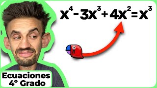 ✅ RESOLVERHALLAR las soluciones en ECUACIONES de CUARTO 4º GRADO como matemáticas con Juan R52 [upl. by Araf124]