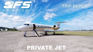 TRIP REPORT  Million Air  Gulfstream G450  Montego Bay Jamaica MBJ to White Plains HPN [upl. by Sanalda]