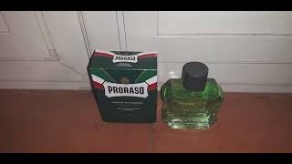 proraso dopobarba eucalipto e mentolo linea verde una delusione [upl. by Notsecnirp]