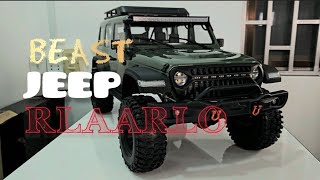 Cool Unboxing Green JEEP RLAARLO MK07 Beast Scale ever 17 4x4 Off Road [upl. by Kaule]