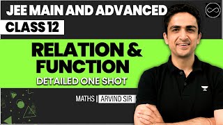 Relation amp Function Class 12  JEE Main amp Advanced [upl. by Aticnemrac]