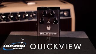 Fender Engager Boost Pedal Quickview  Cosmo Music [upl. by Mycah882]