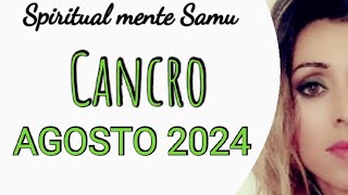 CANCRO ♋ Agosto 2024 previsioni🔮 Tarocchi🔮 [upl. by Gnolb]