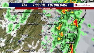 STORM TRACKER RADAR Nats Opening Day Forecast  FOX 5 DC [upl. by Aneetak]