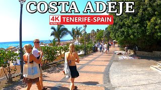 TENERIFE  COSTA ADEJE  What is going on ☀️ 4K Walk ● October 2024 [upl. by Llerrahs]