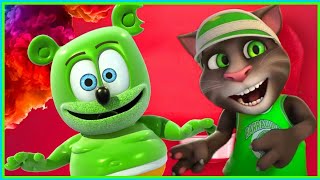 osito gominola  canciones infantiles para cantar y bailar  talking Tom and friends [upl. by Nnaxor]