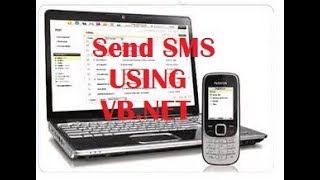 Send SMS Using Vbnet Forms Step By Step [upl. by Alicec]