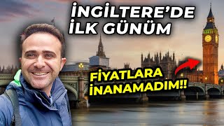 Yeni Ülke İngiltereye Geldim  İşte Londradaki İlk Günüm [upl. by Sadick]