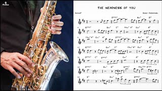 The Nearness of You easy solo for saxophone [upl. by Philan]