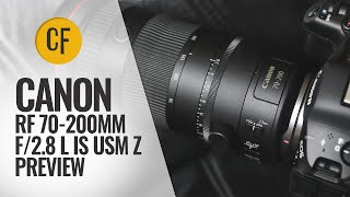 Canon RF 70200mm f28 L IS USM Z lens preview [upl. by Clova204]