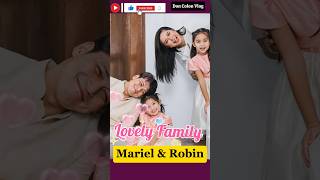 Mariel amp Robin Padilla happy family shortsviral trending shortstrending filipinoactress [upl. by Romilly759]