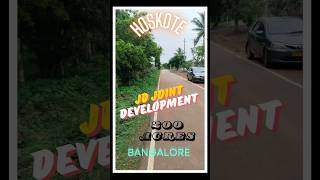 200 Acre JD development land  Hoskote near Bangalore [upl. by Onirotciv]