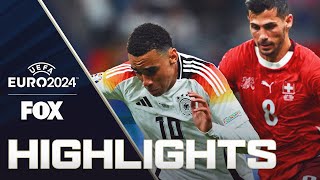 Switzerland vs Germany Highlights  UEFA Euro 2024 [upl. by Lorelie]