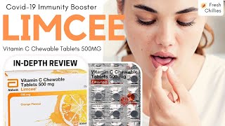 Limcee Vitamin C Tablet  For Glowing Clear spotless Skin Immunity Booster [upl. by Lenoj644]