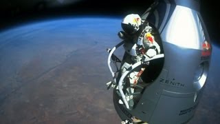 FBaumgartner JUMP FULL VIDEO WELTREKORDE 2012 [upl. by Aicnatsnoc]