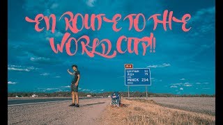 HITCHHIKING TO THE WORLD CUP⎜VLOG 5 [upl. by Roderick]