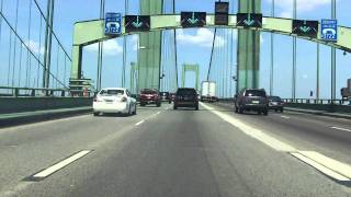 Delaware Memorial Bridge southbound [upl. by Notxap]