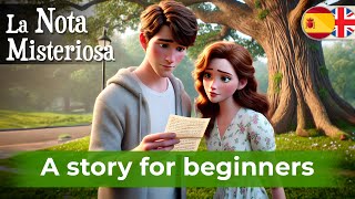 LETS LEARN SPANISH with Easy Audio story A1A2 [upl. by Sidnee]