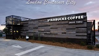 Best Custom Container Cafe Design Urban Concept [upl. by Lazaro]