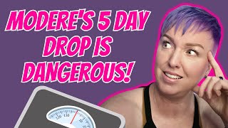 Moderes 5 Day Drop is Dangerous  antimlm  erinbies  modere [upl. by Yendic]