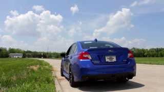 SubiSpeed  2015 WRX and STI Invidia N1 Racing Exhaust  Drive By and Revs [upl. by Annahtur]