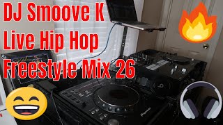 DJ Smoove K Live Hip Hop Freestyle Mix 26 Lil Baby Moneybagg Yo Fetty Wap amp more [upl. by Chaddy]