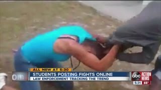 As students post school fight videos online law enforcement uses them to prosecute [upl. by Glenden49]