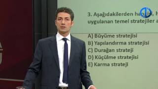 STRATEJİK YÖNETİM 2  Sınava Doğru  2015  2016 Ara Sınav [upl. by Sirref814]