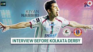 I beat your team Kiyan Nassiri recollects how he mocked father Jamshid Nassiri after KolkataDerby [upl. by Zilef]