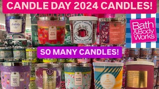 CANDLE DAY 2024 CANDLES IN STORE Full Walkthrough  Outlet Finds  Bath amp Body Works [upl. by Carmen746]