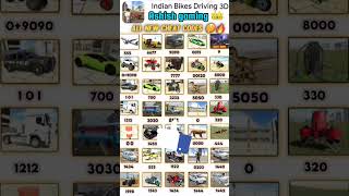 All cheat codes in indian bike driving 3D ytshorts trending shortvideo [upl. by Teddi]