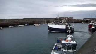 Castle and Harbour Dunbar Scotland [upl. by Ambros]