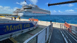 Exploring the Carnival MARDI GRAS Cruise Ship [upl. by Atilrak483]