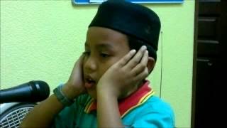 Amnan Azan Asar di Masjid alAzim Masjid Negeri Melaka Semasa Ihtifal KAFA Pgkt Keb 2012wmv [upl. by Eicnarf]