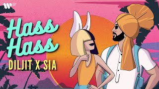 Hass Hass Official Video Diljit X Sia [upl. by Anier]