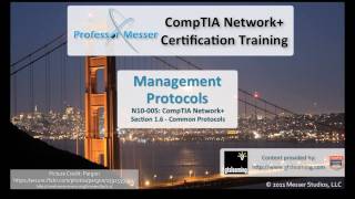 Management Protocols  CompTIA Network N10005 16 [upl. by Laney374]